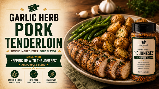 JonesMade Garlic Herb Pork Tenderloin