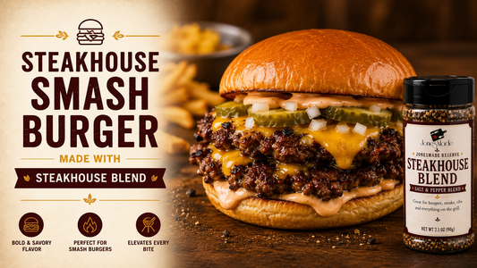 Steakhouse Smash Burgers | JonesMade Reserve Recipe